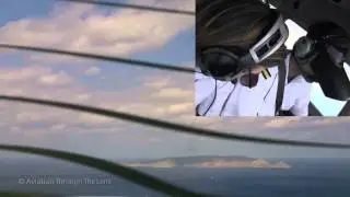 Private Pilot Instrument Training with IFR hood ( full video )