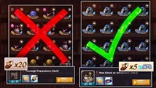 How To Farm Equipment/Gear *THE RIGHT WAY* Grand Cross! Tips & Tricks! (7DS Guide) 7DS Grand Cross
