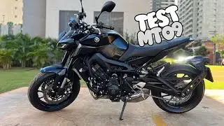 TESTANDO A YAMAHA MT-09