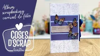 Tutorial álbum scrapbook Carrusel de Fotos