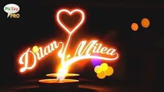 Cara Edit Nama di Api Lilin TERBARU | Tutorial Picsay Pro
