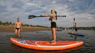 Vlog | Утренняя тренировка на SUP-board
