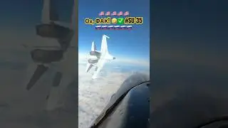 🚨✅ SU-35 ПЕРЕДАЛ ПРИВЕТ ПИНДОСАМ! Испугался? Нет, ОБОСР🤣СЯ 👏🍾🎉✅ #su35
