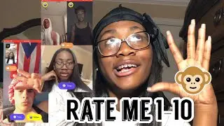 Rate me 1-10 on Monkey | I Got Flashed 🤦🏽‍♀️ (Must Watch )