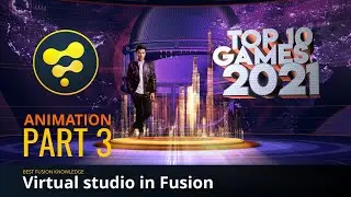 PART 3  ANIMATION   TV studio in Fusion