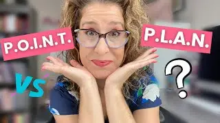 POINT vs PLAN System | Study Habits Happy Planner