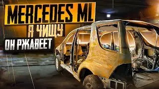 Ml320 Mercedes W163. Часть 3. Подготовка к покраске