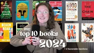 my top 10 books of the 2024! | fiction, non-fiction, manga