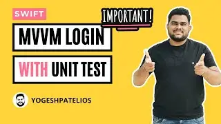 Master MVVM Login and Unit Tests with Code Coverage in Swift Hindi