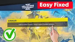 how to fix helldivers 2 failed to connect to server | helldivers 2 failed to connect to server fix