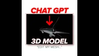 AI WRITES CODE FOR MY BLENDER MODEL! | CHAT GPT TO BLENDER TUTORIAL