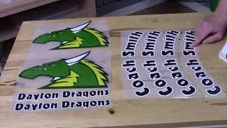 How to Print on Nylon | Printing on a Nylon Jacket