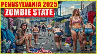 PENNSYLVANIA IS DYING – Shocking Homeless Footage They Don't Want You to See! | Documentary 2025