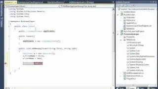 1.2.3 - Instantiating the Business Layer and adding a new applicant