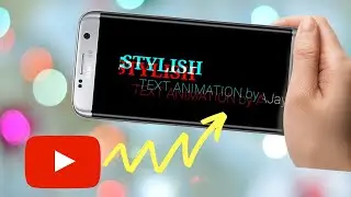 😍Stylish Text Animation in Kinemaster || PixelLab || Tutorial by AJay || Video Bucket TV
