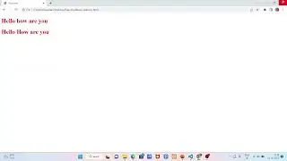 CSS Basic Selectors Video in Hindi