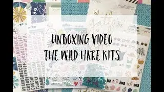 March Unboxing Video (The Wild Hare Kits)