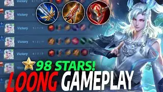 The MOST BROKEN MARKSMAN - LOONG GAMEPLAY (Build & Arcana) | Honor of Kings