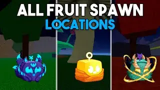 All Fruits Spawn Locations In Second Sea! - ( Blox Fruits )