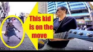 ZZ Top 'la grange' turns this kid into a DANCING DYNAMO!