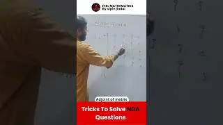 Matrix - Adjoint of matrix Tricks