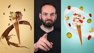 Realizzare una fotografia pubblicitaria di un gelato! Vi racconto come ho fatto!