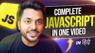 JavaScript Tutorial for Beginners | In Hindi