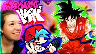 FNF VS GOKU (FULL DEMO HARD) | *REACTION* | FNF Mod Showcase W/Tess!