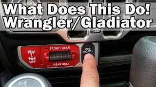 Jeeps Off Road Plus Button What Does It Really Do? Does It Have Hidden Features? Let's Test it!