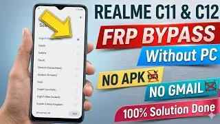 Realme C12 (RMX 2189) Frp Bypass | Realme C12 Google Account Unlock Without PC BY Perfect Mobile📱