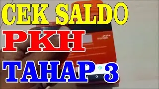 CEK SALDO PKH TAHAP 3-KKS MANDIRI