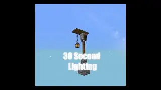 Minecraft Lighting 30 Seconds or Less #Shorts