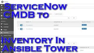 Using ServiceNow As An CMDB In Ansible Automation Platform