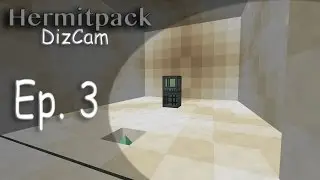 Diz Does Modded - Hermitpack : Ep. 3 | Die Endermen/Spawner Room