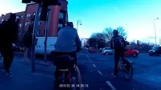 RIDEYE black box camera - cycling in Dublin
