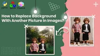 Change background using python | How to replace background image with another image using Pixellib