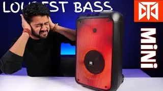 XEMPT PartyPitcher Mini Review | LOUDEST Mini Party SPEAKER At Lowest Price? XMT mini Unboxing.