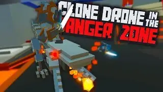ROBOTS VS. FIRE DINOSAURS? CLONE DRONE IN THE DANGER ZONE