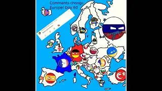 Comments change Europe! Day 60 #shorts #viral #fypシ゚