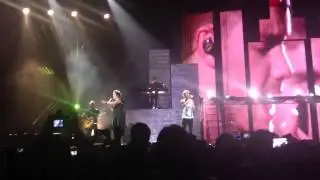 Harry and Niall CAN'T STOP LAUGHING!-more than this 7-9-13 row 8