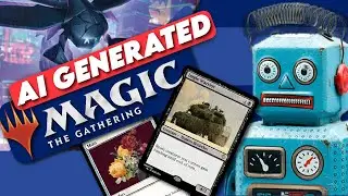 We Try to Play With AI Generated Magic: the Gathering Cards