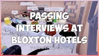 Passing Interview At Bloxton Hotels