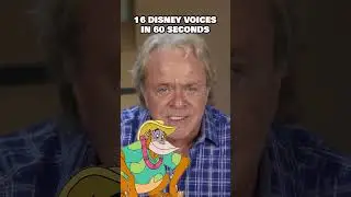 Jim Cummings does 15 Disney voices in 60 seconds
