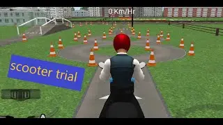 Demonstration of scooter trial in nepal | license nepal #trial #licensenepal