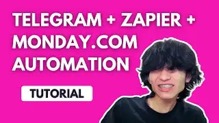 Zapier & Monday.com & Telegram automation, but it's fun