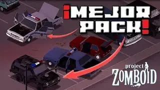 Vehiculos con ANIMACIONES! - Mejor mod de vehiculos para Project zomboid - 41.73