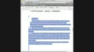 Intermediate English Creative Writing