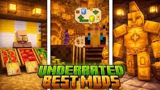 The Best UNDERRATED Minecraft Mods You Gotta Have! [+1.20.1, +1.21.1 | Forge / Fabric]