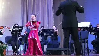 Каусар Ержанкызы ;Скрипкада Ахмет Жубанов музка Мектебынин 2-снып