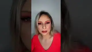 Maquaigem inspiração na Amanda Pastore 💙🧡